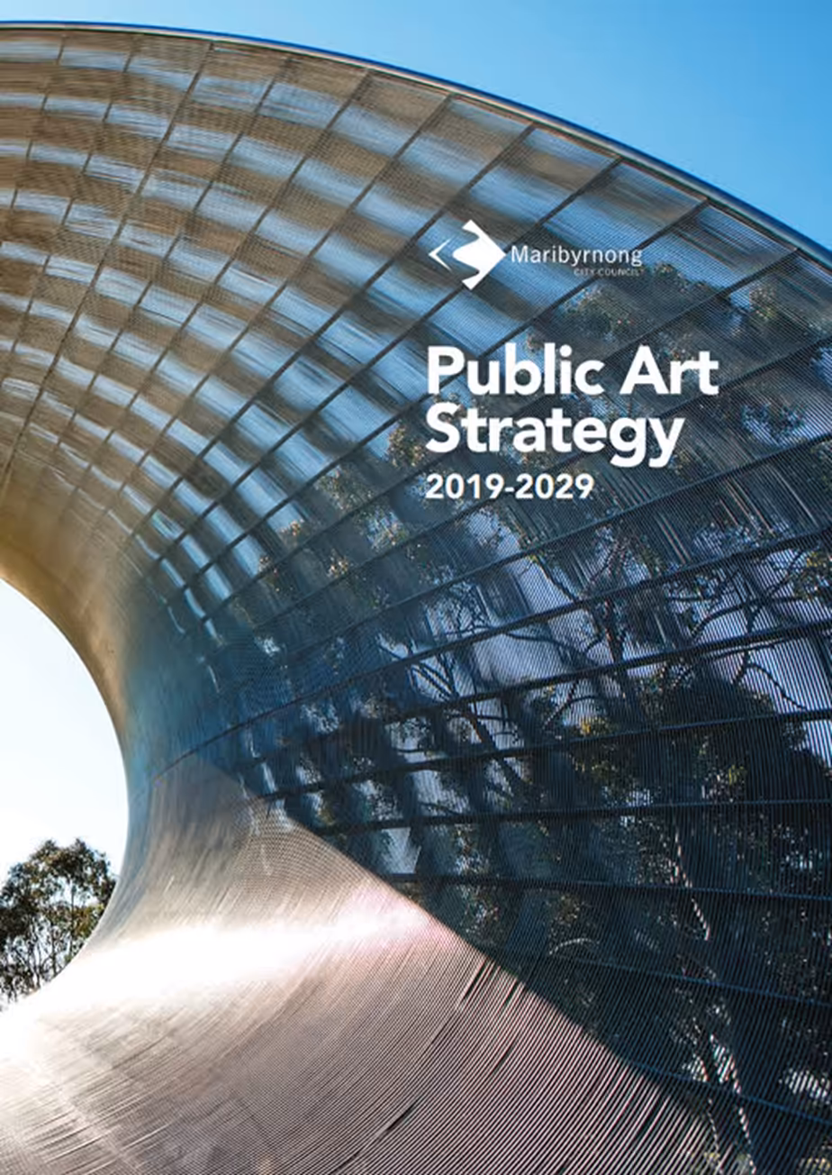 City of Maribyrnong Public Art Strategy 2019-2029